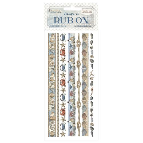 Rub-on Silent Sea Bordure Stamperia