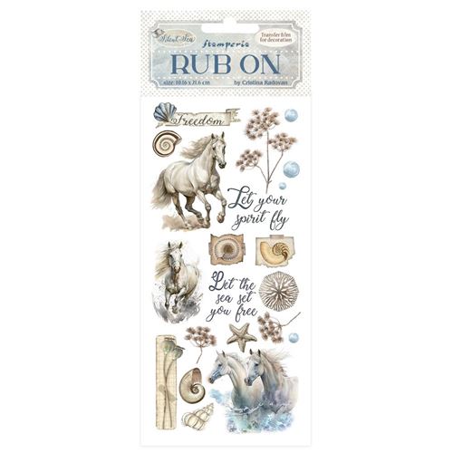 Rub-on Silent Sea Cavalli Stamperia