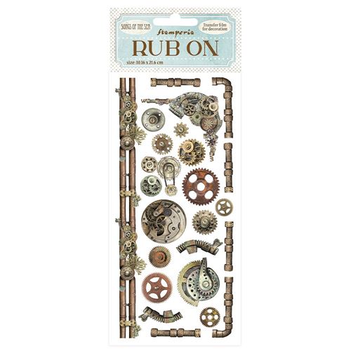 Rub-on Songs of the Sea meccanismi e tubi Stamperia