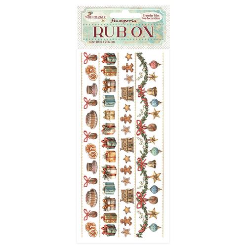 Rub-on The Nutcracker bordure Stamperia