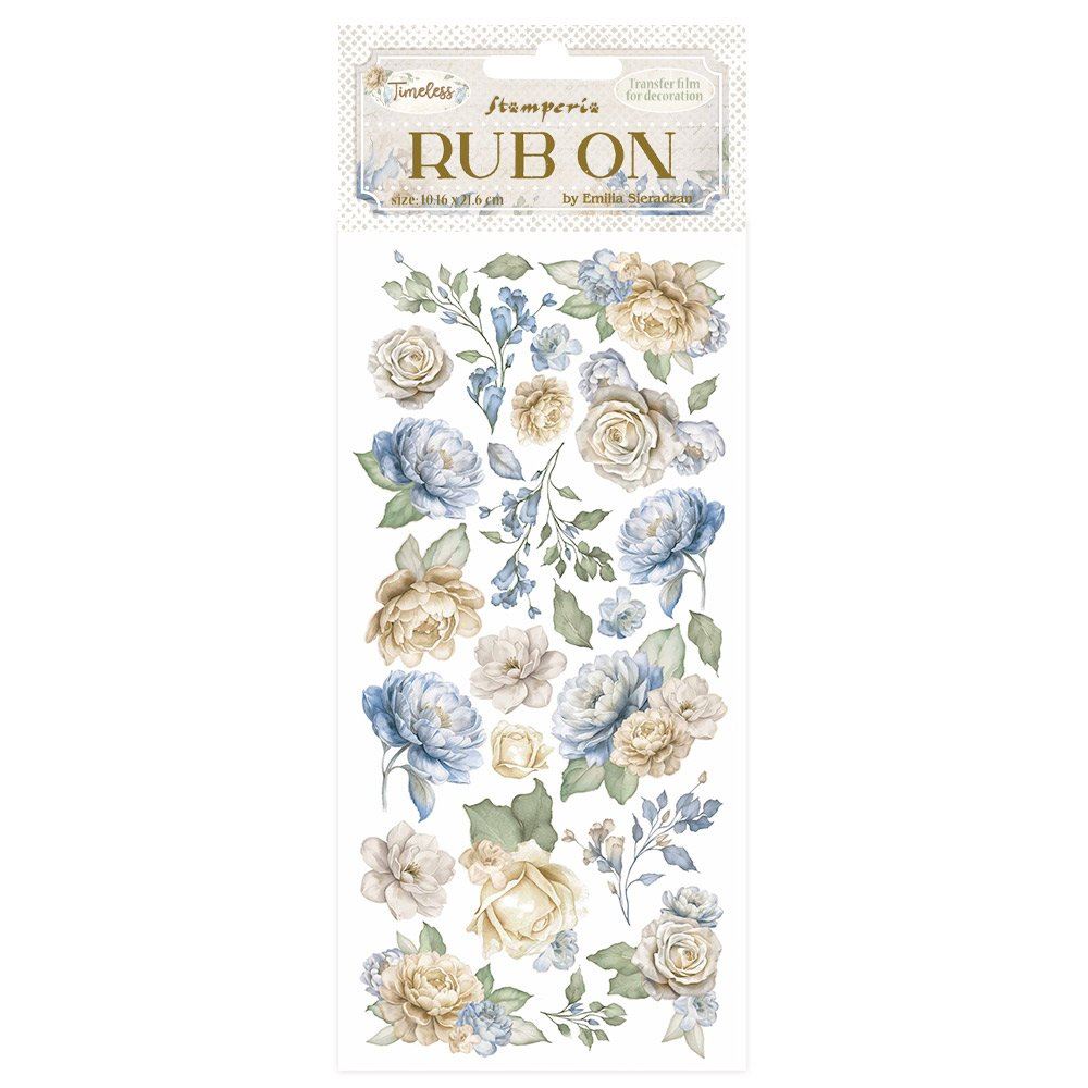 Rub-on Timeless fiori Stamperia