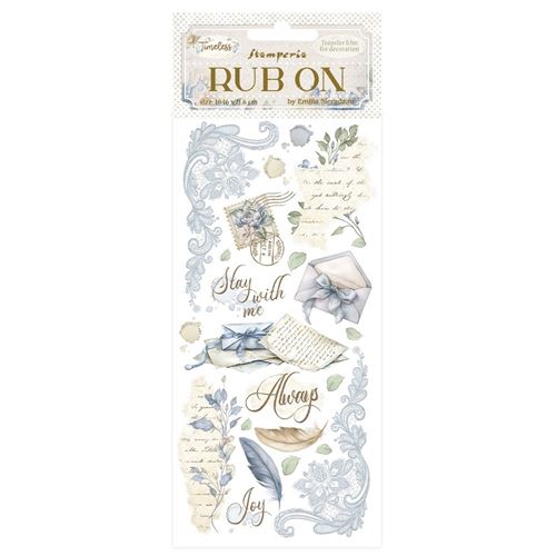 Rub-on Timeless lettere Stamperia