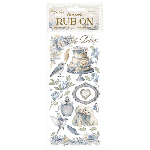 Rub-on Timeless torta Stamperia