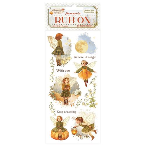 Rub-on Whispering Woods fatine Stamperia