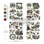 Rustic Noel A4 Middy Plus Transfers