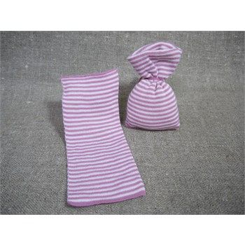 Sacchetti a Righe colore Rosa Antico