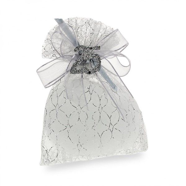 Sacchetti in pizzo Argento