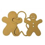 Sagoma Candy Christmas gingerbreads in MDF