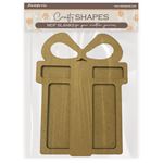 Sagoma Candy Christmas regalo in MDF