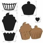 Sagoma Coffee and Chocolate sweet in MDF