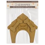 Sagoma Furry Friends cuccia e ossa in MDF