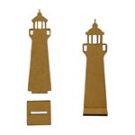 Sagoma Silent Sea segnaposto in MDF