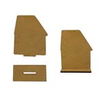 Sagoma Silent Sea segnaposto in MDF