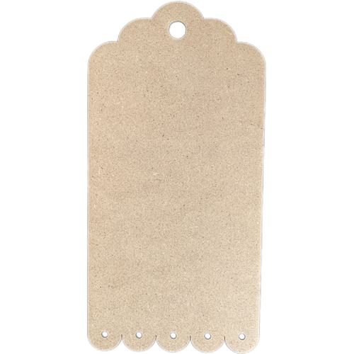 Sagoma Tag Smerlato piccolo Mdf