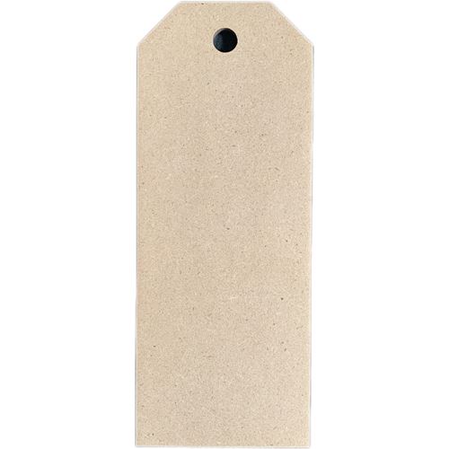 Sagoma Tag squadrato allungato Mdf