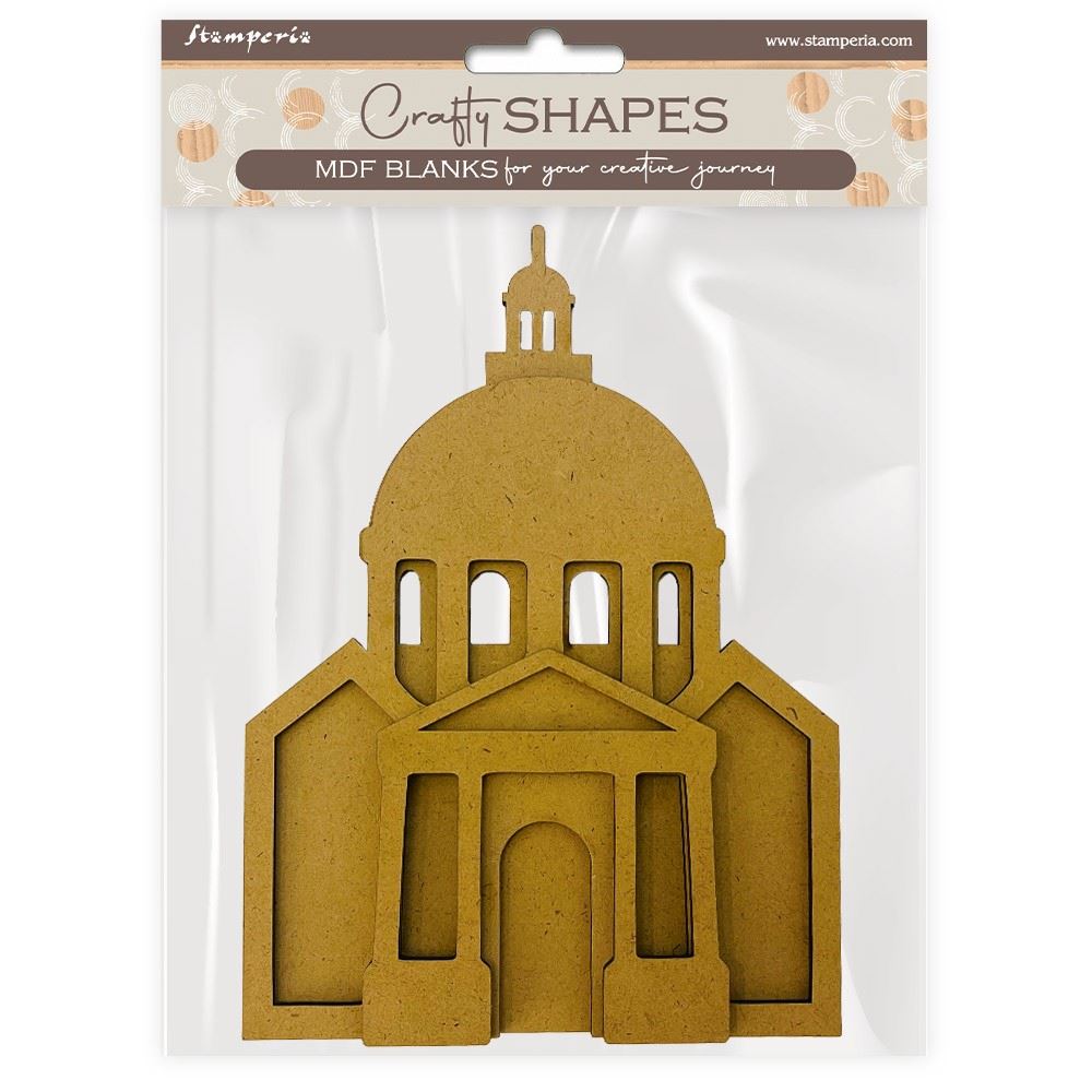 Sagoma Venice City of Art basilica in MDF