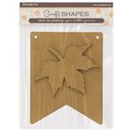 Sagoma Whispering Woods foglia in MDF