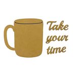 Sagoma Whispering Woods tazza in MDF