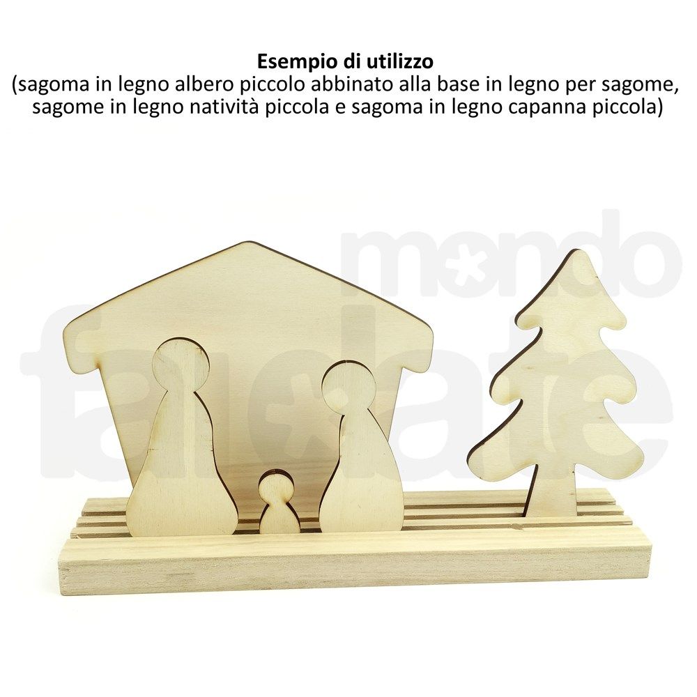 Sagoma in Legno Capanna piccola