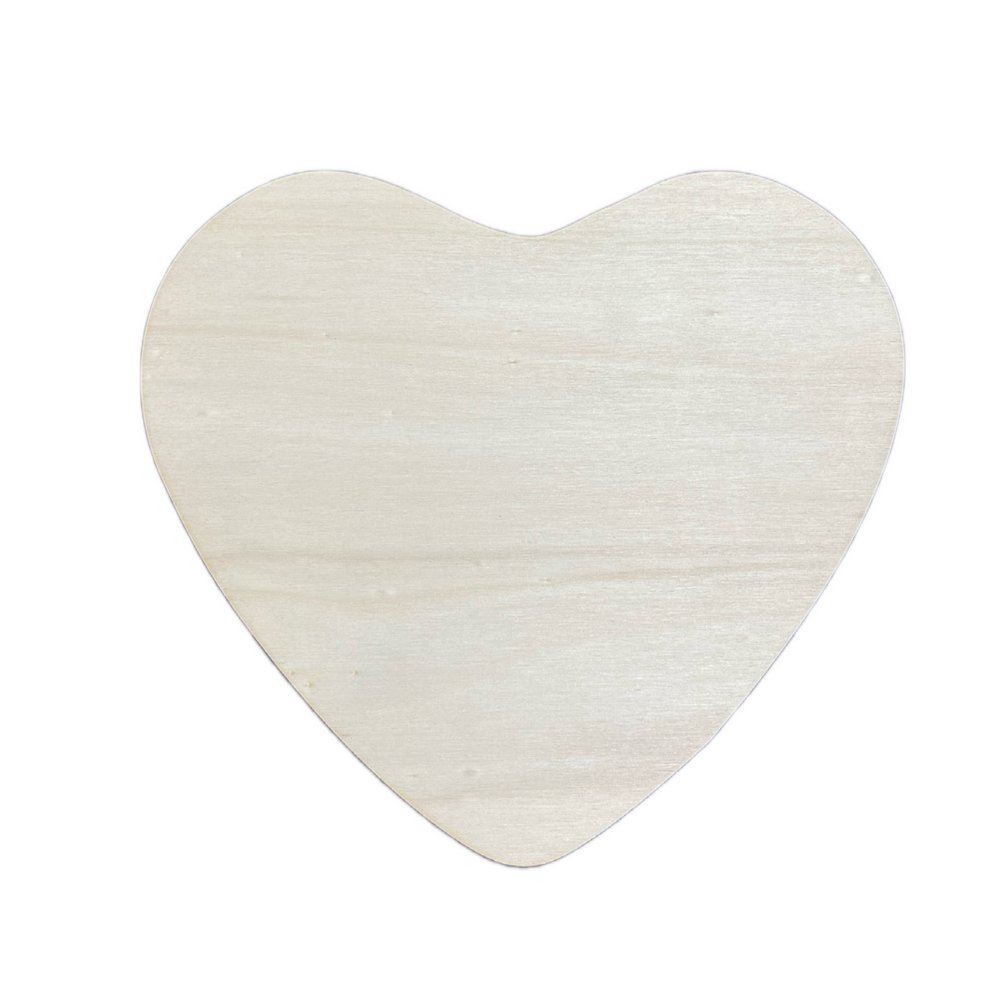 Sagoma in Legno Cuore 24x22