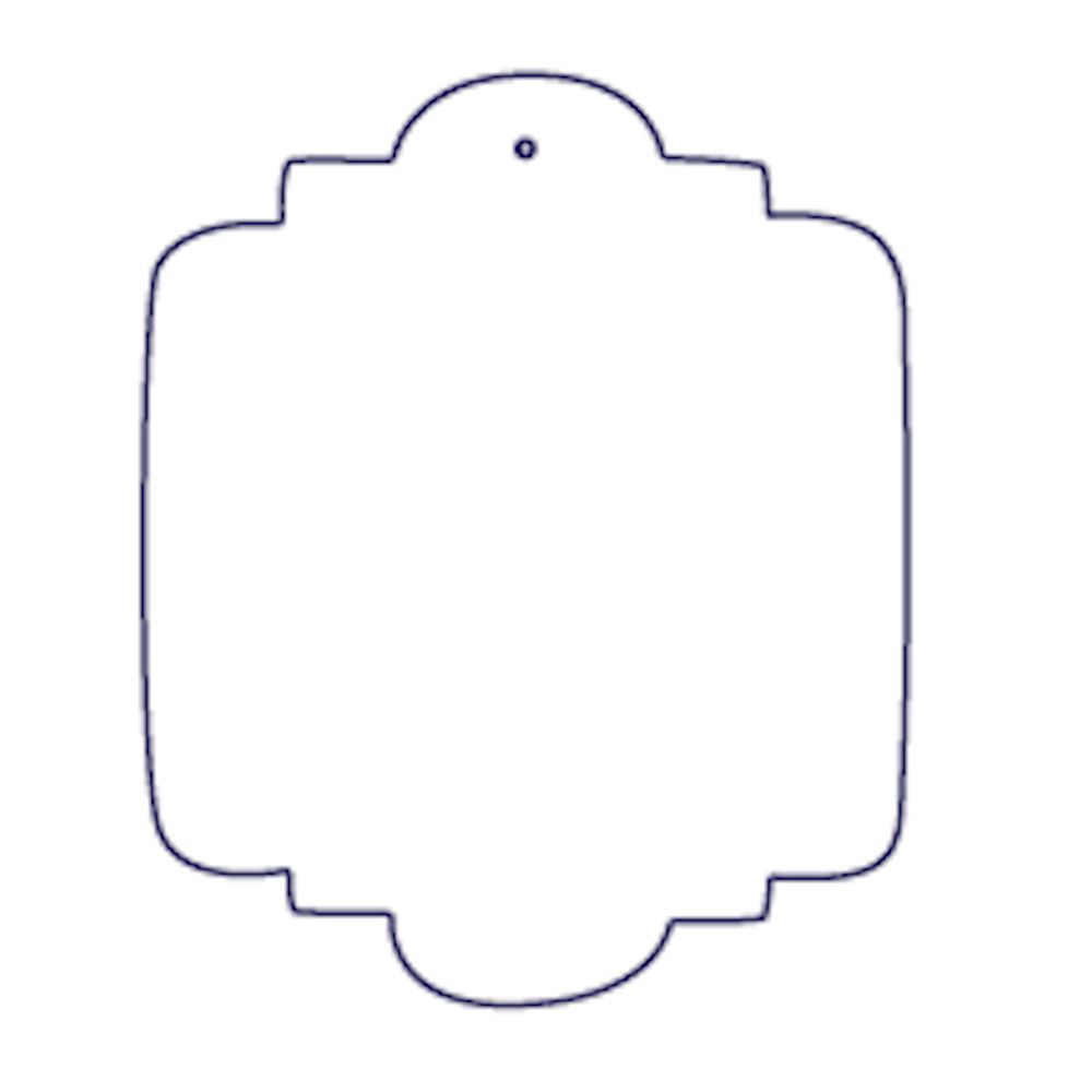 Sagoma in Legno Tag Piccola