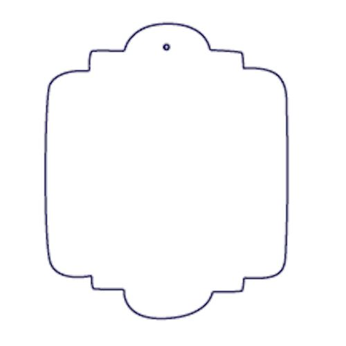 Sagoma in Legno Tag Piccola