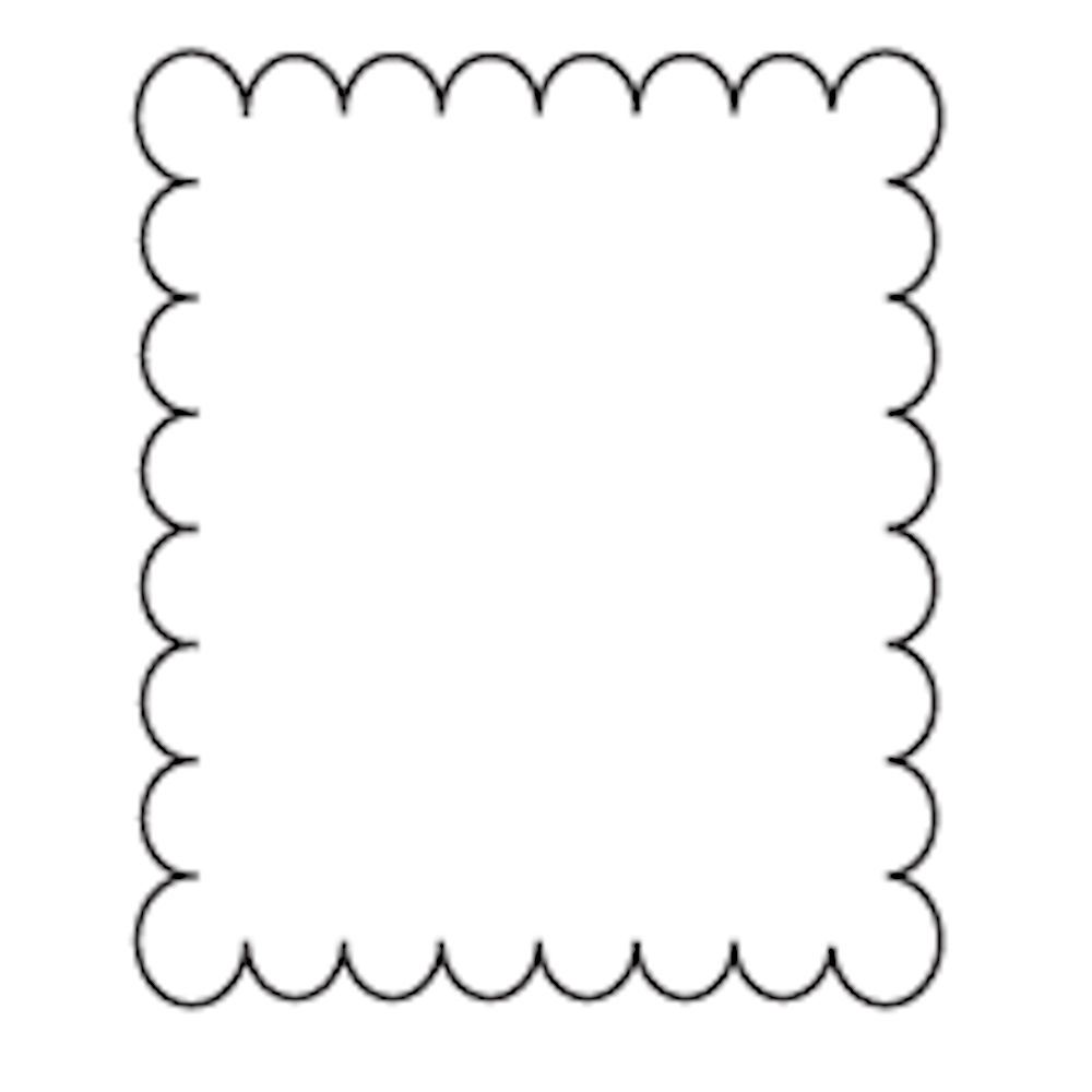 Sagoma in Legno Tag Smerlata