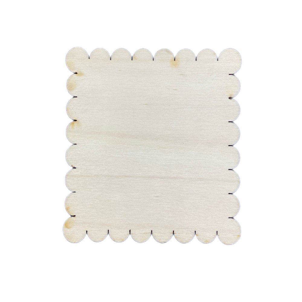 Sagoma in Legno Tag Smerlata