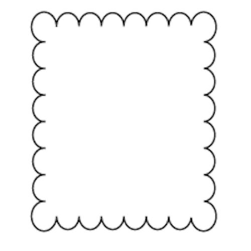 Sagoma in Legno Tag Smerlata