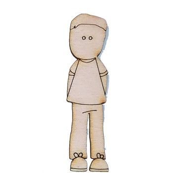 Sagoma in legno Bambino