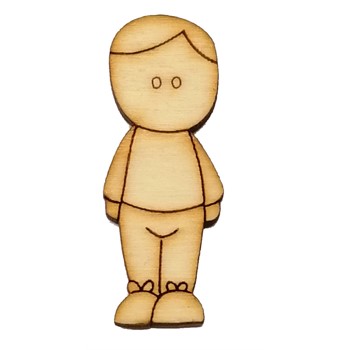 Sagoma in legno Bimbo mini