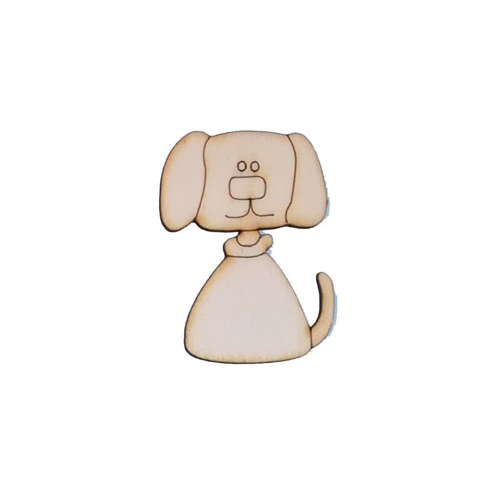 Sagoma in legno Cagnolino