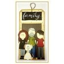 Sagoma in legno Mamma capelli ricci