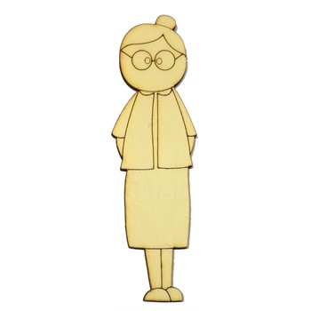 Sagoma in legno Nonna