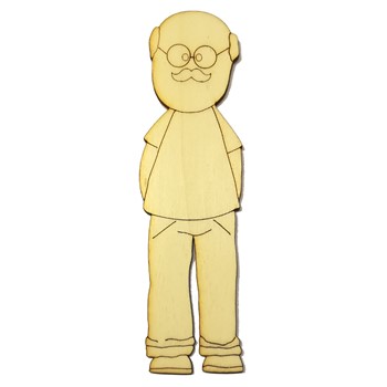 Sagoma in legno Nonno