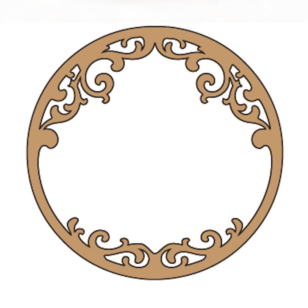 Sagoma in legno Sfera Arabesque grande