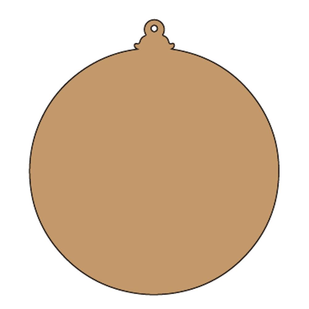 Sagoma in legno Sfera Piena Grande