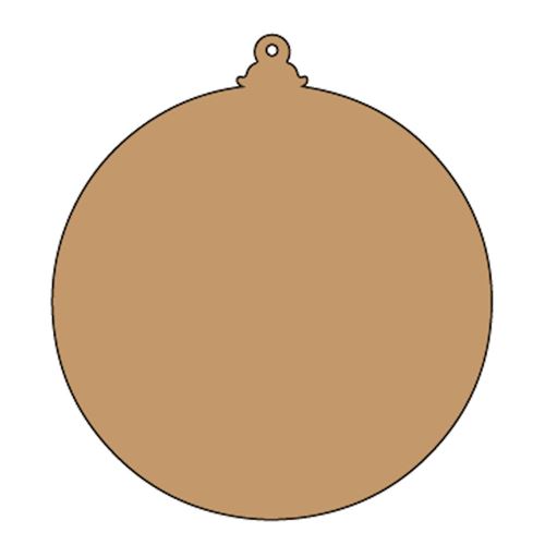 Sagoma in legno Sfera Piena Grande