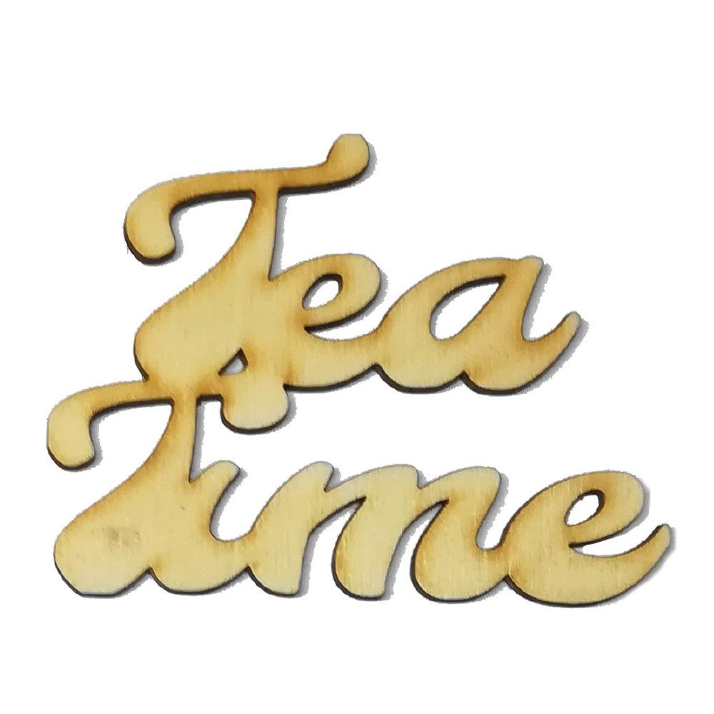 Sagoma in legno Tea Time grande