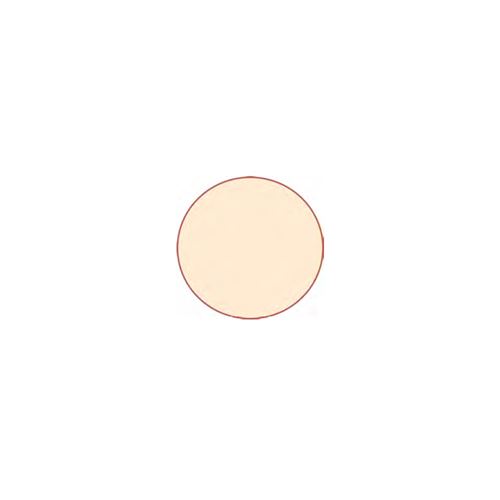 Sagome Medaglioni in Feltro Bianco