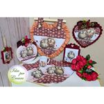 Sagome in Feltro Cuore Smerlato