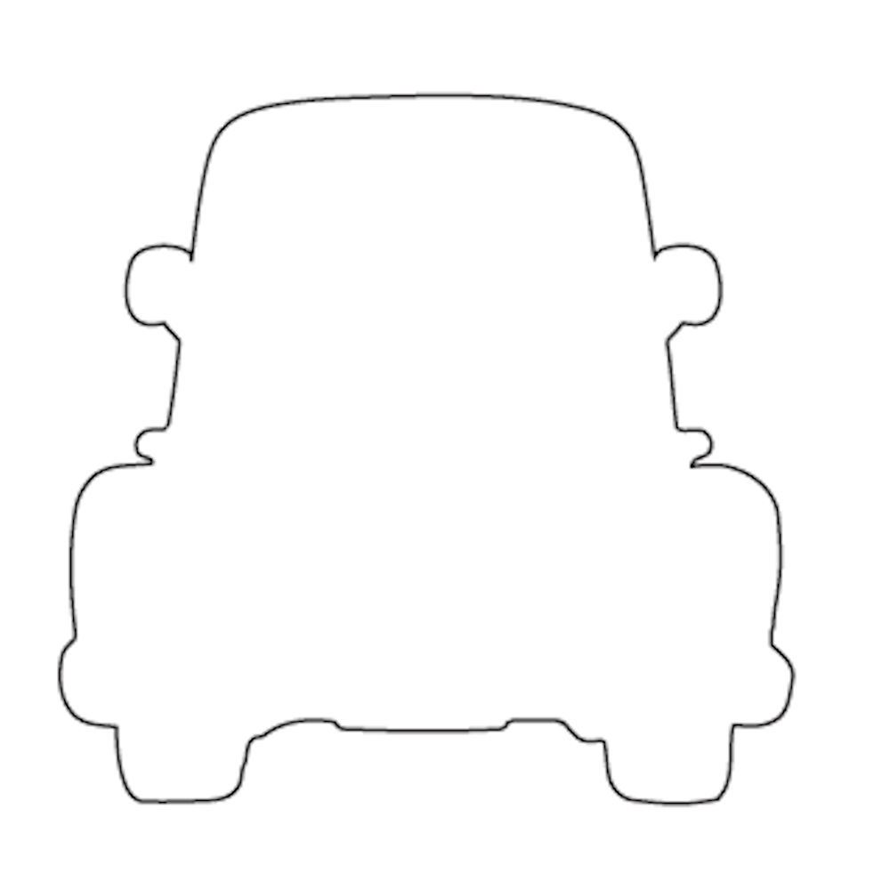 Sagome in Feltro Furgoncino