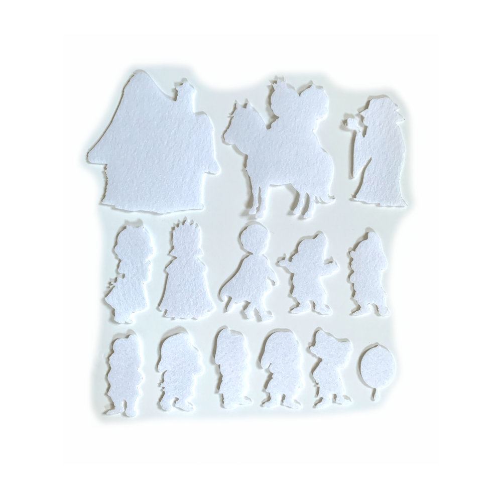 Sagome in Feltro La Mela Avvelenata