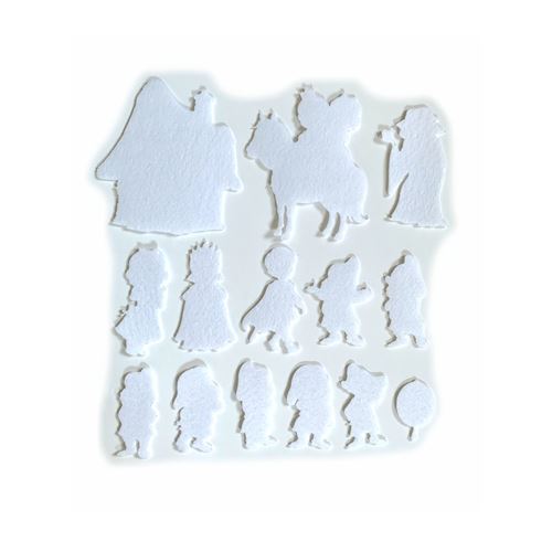 Sagome in Feltro La Mela Avvelenata