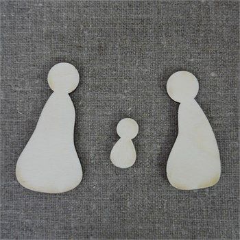 Sagome in Legno Nativita'piccola