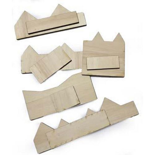 Sagome in legno Casette grandi