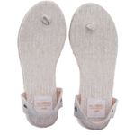 Sandali Zeppa colore ecrù n. 37