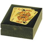 Scatola in legno Porta Carte da Gioco