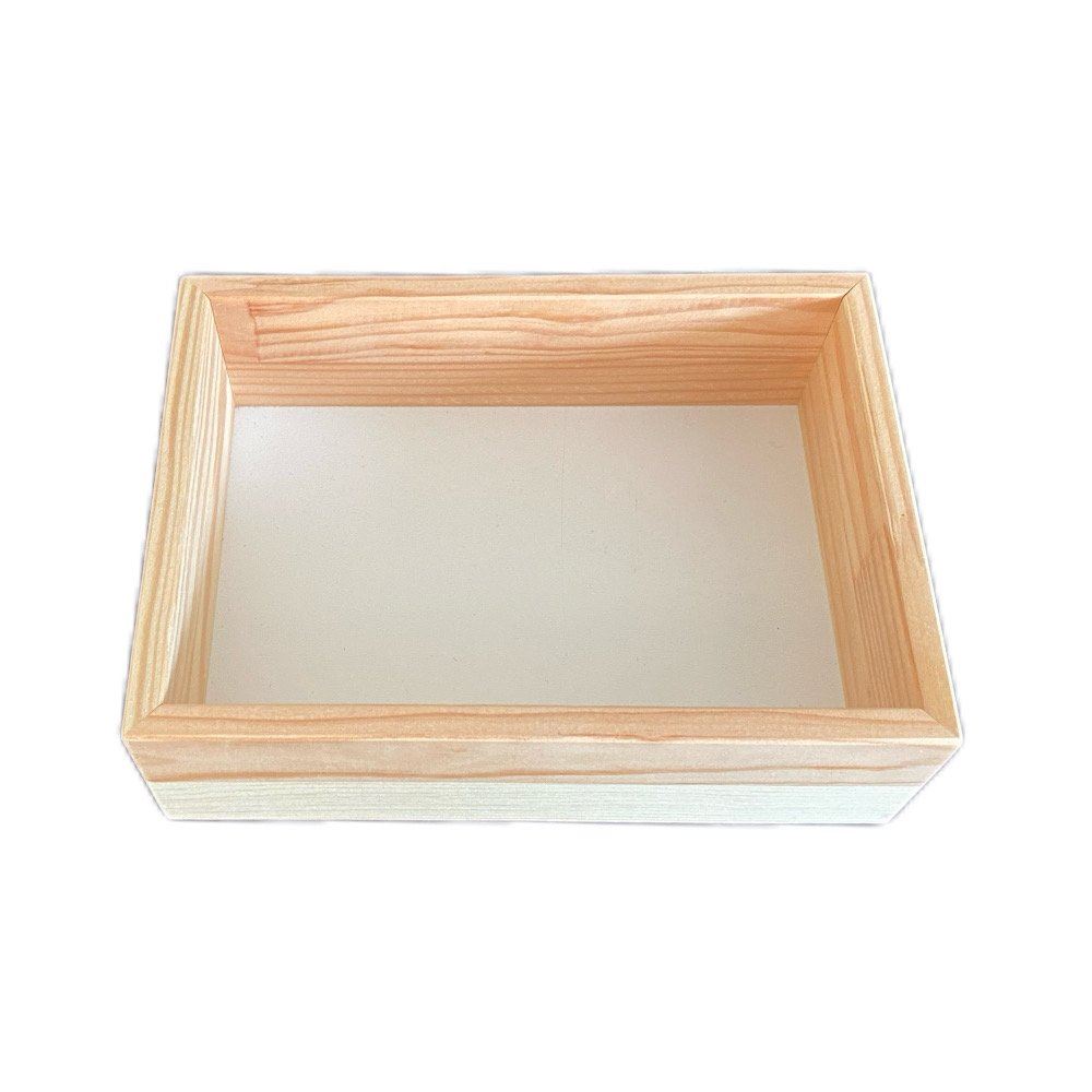 Scatola in legno cm 19 x 19
