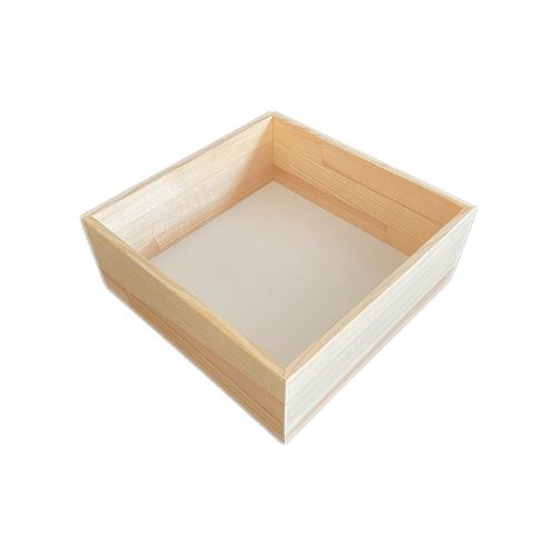 Scatola in legno cm 19 x 19